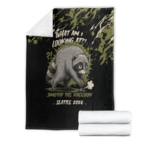 Raccoon Jimothy Meme Blanket What Am I Looking At
