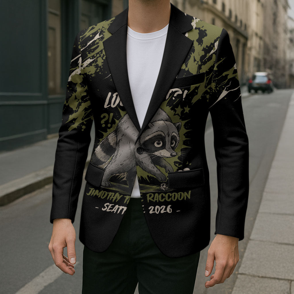 Personalized Raccoon Jimothy Meme Blazer What Am I Looking At