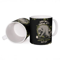 Personalized Raccoon Jimothy Meme Ceramic Mug What Am I Looking At