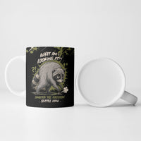 Personalized Raccoon Jimothy Meme Ceramic Mug What Am I Looking At