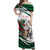 Algeria Fennec Fox Personalized Off Shoulder Maxi Dress with Algerian Culture and Nature - Wonder Print Shop