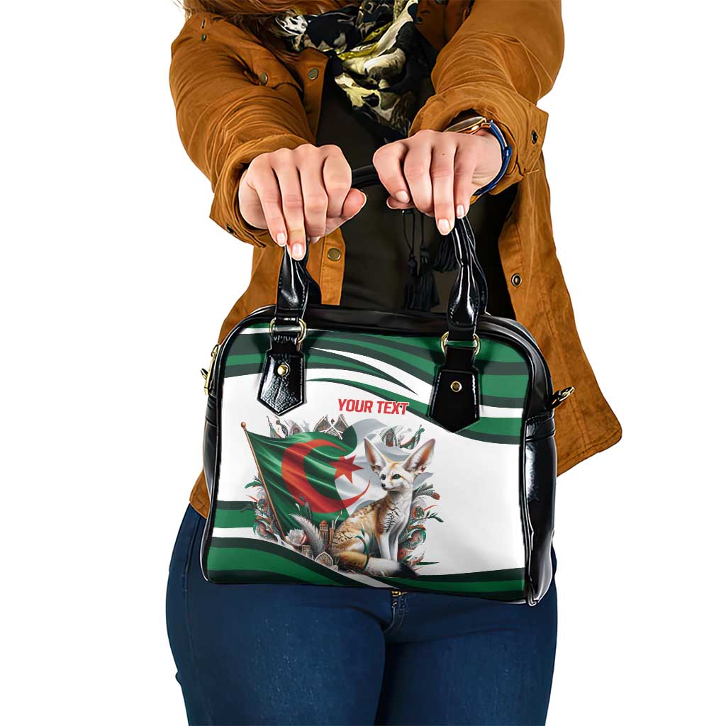 Algeria Fennec Fox Personalized Shoulder Handbag with Algerian Culture and Nature