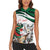 Algeria Fennec Fox Personalized Women Sleeveless Polo Shirt with Algerian Culture and Nature - Wonder Print Shop