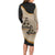 Algeria Tajine Dish Personalized Long Sleeve Bodycon Dress with African Tribal Pattern - Wonder Print Shop