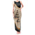 Algeria Tajine Dish Personalized Tank Maxi Dress with African Tribal Pattern - Wonder Print Shop