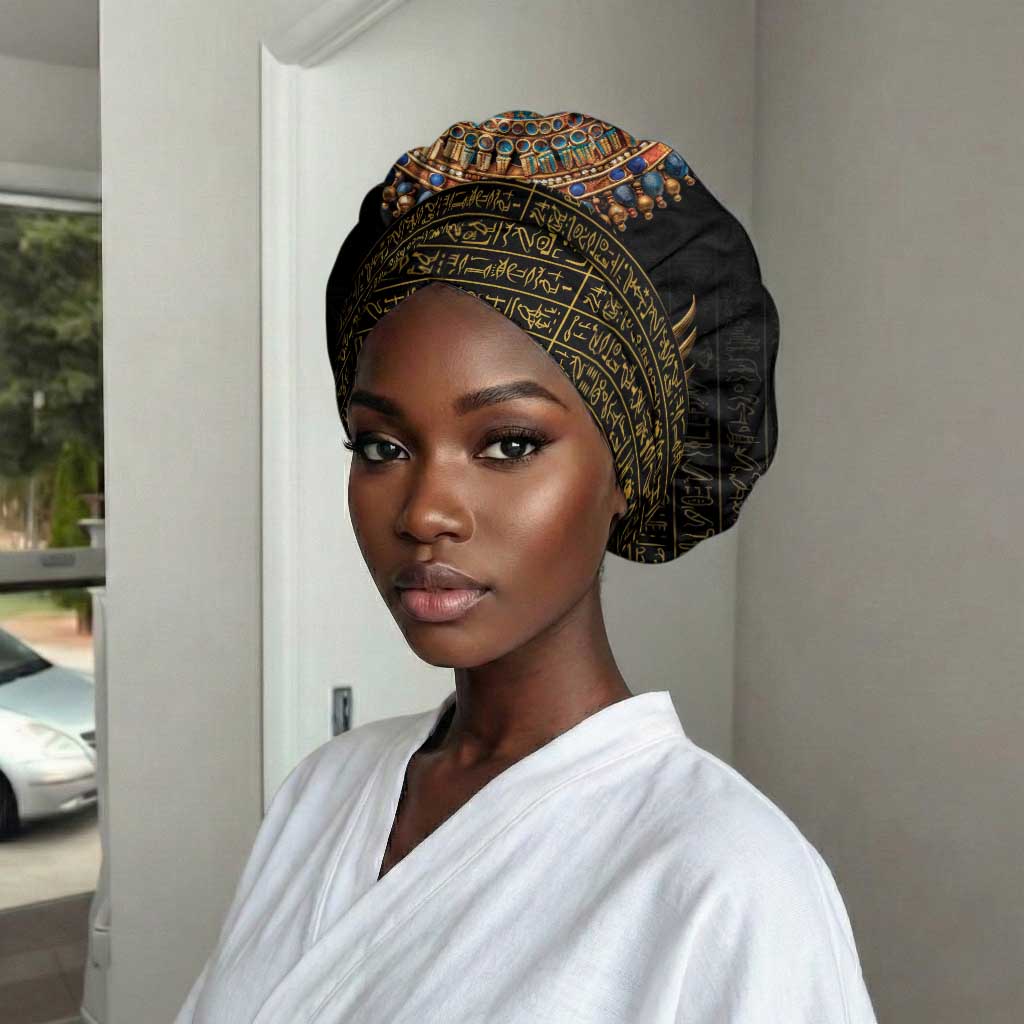 Egypt Eyes Of Horus Easy Headwrap Egyptian Hieroglyphs