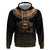 Egypt Eyes Of Horus Zip Hoodie with Egyptian Hieroglyphs - Wonder Print Shop