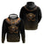 Egypt Eyes Of Horus Zip Hoodie with Egyptian Hieroglyphs - Wonder Print Shop