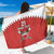 Custom Bahrain Cricket Sarong Coat of arms of Bahrain with Sporty Pattern