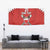 Custom Bahrain Cricket Tapestry Coat of arms of Bahrain with Sporty Pattern