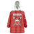 Custom Bahrain Cricket Wearable Blanket Hoodie Coat of arms of Bahrain with Sporty Pattern