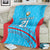 Custom Kuwait Cricket Blanket Kuwayt Sporty Pattern