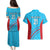 Custom Kuwait Cricket Couples Matching Puletasi and Hawaiian Shirt Kuwayt Sporty Pattern LT9 - Wonder Print Shop