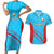 Custom Kuwait Cricket Couples Matching Short Sleeve Bodycon Dress and Hawaiian Shirt Kuwayt Sporty Pattern LT9 - Wonder Print Shop