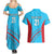 Custom Kuwait Cricket Couples Matching Summer Maxi Dress and Hawaiian Shirt Kuwayt Sporty Pattern LT9 - Wonder Print Shop