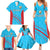 Custom Kuwait Cricket Family Matching Summer Maxi Dress and Hawaiian Shirt Kuwayt Sporty Pattern - Wonder Print Shop