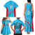 Custom Kuwait Cricket Family Matching Tank Maxi Dress and Hawaiian Shirt Kuwayt Sporty Pattern - Wonder Print Shop