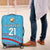 Custom Kuwait Cricket Luggage Cover Kuwayt Sporty Pattern - Wonder Print Shop