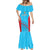 Custom Kuwait Cricket Mermaid Dress Kuwayt Sporty Pattern - Wonder Print Shop