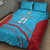 Custom Kuwait Cricket Quilt Bed Set Kuwayt Sporty Pattern - Wonder Print Shop