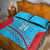 Custom Kuwait Cricket Quilt Bed Set Kuwayt Sporty Pattern - Wonder Print Shop