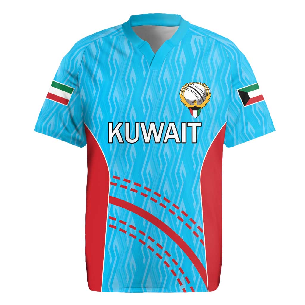 Custom Kuwait Cricket Rugby Jersey Kuwayt Sporty Pattern - Wonder Print Shop