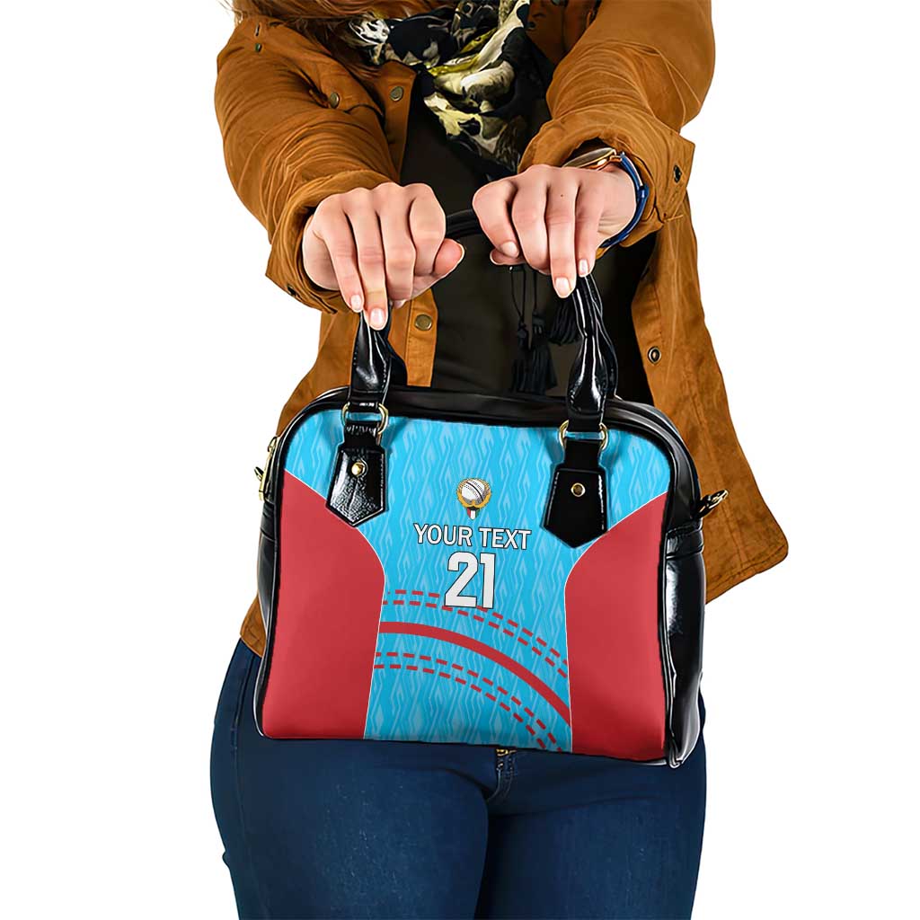 Custom Kuwait Cricket Shoulder Handbag Kuwayt Sporty Pattern