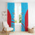 Custom Kuwait Cricket Window Curtain Kuwayt Sporty Pattern - Wonder Print Shop