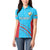 Custom Kuwait Cricket Women Polo Shirt Kuwayt Sporty Pattern - Wonder Print Shop