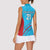 Custom Kuwait Cricket Women Sleeveless Polo Shirt Kuwayt Sporty Pattern - Wonder Print Shop