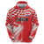 Croatia Rugby Custom Hoodie Chessboard with Sporty Pattern - Wonder Print Shop