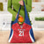 Czech Republic Rugby Custom Grocery Bag Silver Double-tailed Lion Sporty Pattern