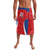 Czech Republic Rugby Custom Lavalava Silver Double-tailed Lion Sporty Pattern - Wonder Print Shop