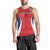 Czech Republic Rugby Custom Men Tank Top Silver Double-tailed Lion Sporty Pattern