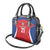 Czech Republic Rugby Custom Shoulder Handbag Silver Double-tailed Lion Sporty Pattern