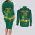 Lithuania Rugby Custom Couples Matching Long Sleeve Bodycon Dress and Long Sleeve Button Shirt Lietuvos Nacionaline Regbio Sąjungos Komanda LT9 - Wonder Print Shop