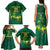 Lithuania Rugby Custom Family Matching Tank Maxi Dress and Hawaiian Shirt Lietuvos Nacionaline Regbio Sąjungos Komanda - Wonder Print Shop