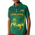 Lithuania Rugby Custom Kid Polo Shirt Lietuvos Nacionaline Regbio Sąjungos Komanda - Wonder Print Shop