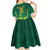 Lithuania Rugby Custom Kid Short Sleeve Dress Lietuvos Nacionaline Regbio Sąjungos Komanda - Wonder Print Shop