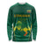 Lithuania Rugby Custom Long Sleeve Shirt Lietuvos Nacionaline Regbio Sąjungos Komanda - Wonder Print Shop