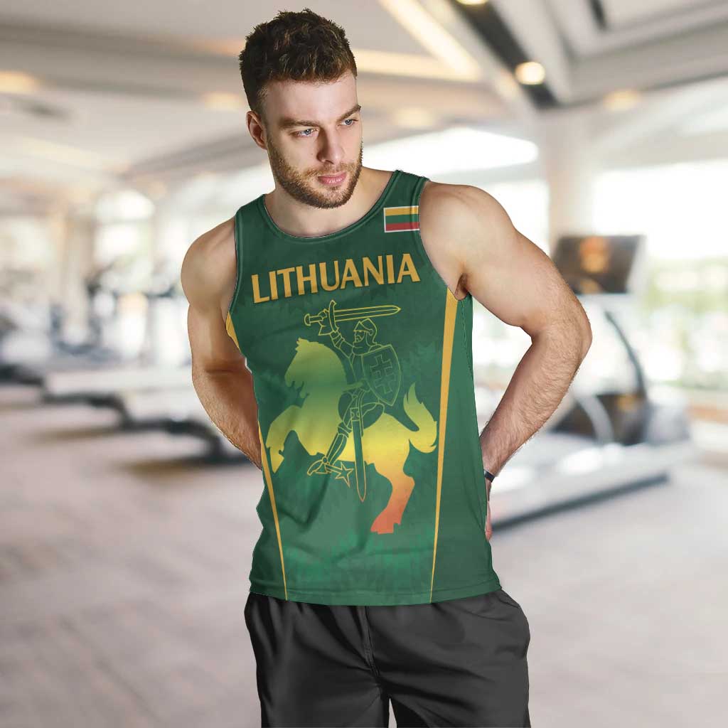 Lithuania Rugby Custom Men Tank Top Lietuvos Nacionaline Regbio Sąjungos Komanda