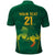 Lithuania Rugby Custom Polo Shirt Lietuvos Nacionaline Regbio Sąjungos Komanda - Wonder Print Shop