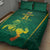 Lithuania Rugby Custom Quilt Bed Set Lietuvos Nacionaline Regbio Sąjungos Komanda - Wonder Print Shop