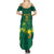 Lithuania Rugby Custom Summer Maxi Dress Lietuvos Nacionaline Regbio Sąjungos Komanda - Wonder Print Shop