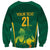 Lithuania Rugby Custom Sweatshirt Lietuvos Nacionaline Regbio Sąjungos Komanda - Wonder Print Shop