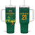 Lithuania Rugby Custom Tumbler With Handle Lietuvos Nacionaline Regbio Sąjungos Komanda - Wonder Print Shop