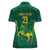 Lithuania Rugby Custom Women Polo Shirt Lietuvos Nacionaline Regbio Sąjungos Komanda - Wonder Print Shop