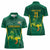 Lithuania Rugby Custom Women Polo Shirt Lietuvos Nacionaline Regbio Sąjungos Komanda - Wonder Print Shop