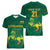 Lithuania Rugby Custom Women V-Neck T-Shirt Lietuvos Nacionaline Regbio Sąjungos Komanda - Wonder Print Shop