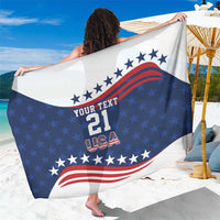 United States Pacific Rugby Custom Sarong USA Classic Sporty Pattern